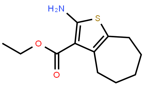 2-amino-5,6,7,8-tetrahydro-4H-cyclohepta[b]thiophene-3-carboxylic acid ethyl ester