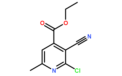 2-氯-3-氰基-6-甲基异烟酸乙酯