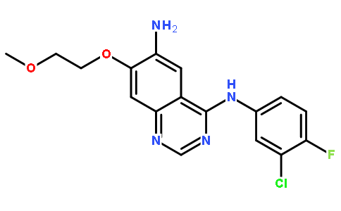 N4-(3-Chloro-4-fluorophenyl)-7-(2-methoxyethoxy)quinazoline-4,6-diamine