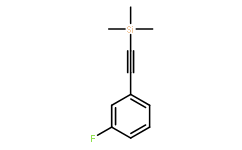 (2-(3-fluorophenyl)ethynyl)trimethylsilane