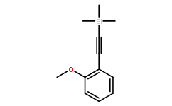 (2-(2-methoxyphenyl)ethynyl)trimethylsilane