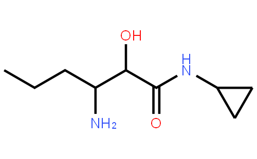 (3S)-3-Amino-N-cyclopropyl-2-hydroxyhexanamide