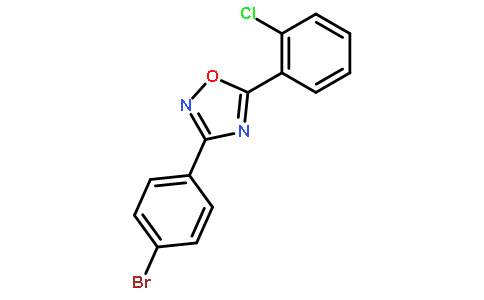 3-(4-Bromophenyl)-5-(2-chlorophenyl)-1,2,4-oxadiazole