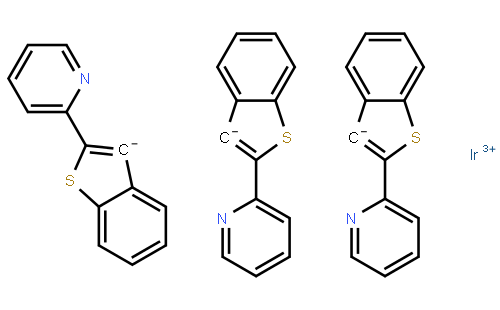 三[2-(苯并[b]噻吩-2-基)吡啶-C3,N]铱(III)