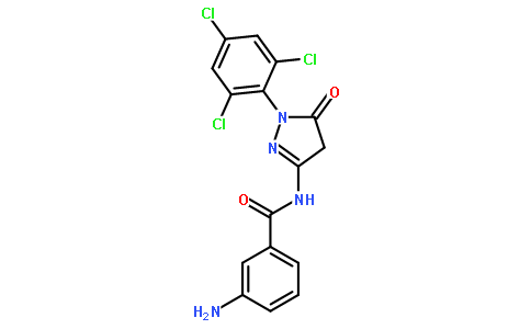 1-(2,4,6-三氯苯基)-3-(间氨基苯甲酰胺基)-5-吡唑酮
