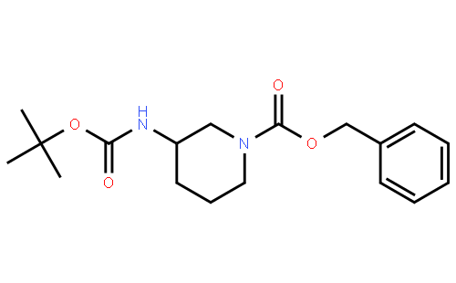 3-tert-Butoxycarbonylamino-piperidine-1-carboxylic acid benzyl ester