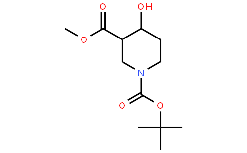 N-BOC-4-羟基哌啶-3-甲酸甲酯