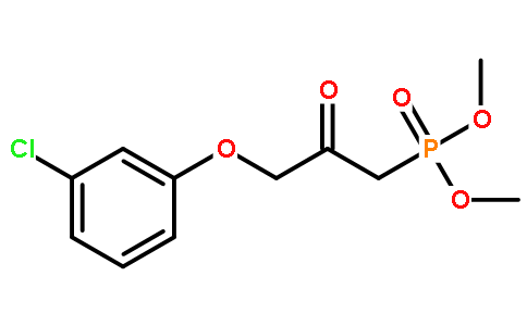 3-(3-氯苯氧基)-2-氧代丙基磷酸二甲酯