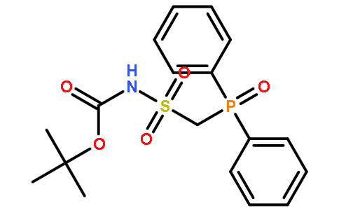 tert-Butyl ((diphenylphosphoryl)methyl)sulfonylcarbamate