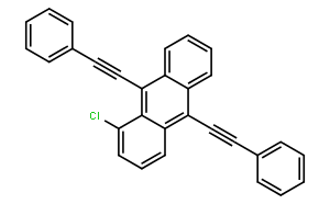 1-氯-9,10-双(苯乙炔基)蒽