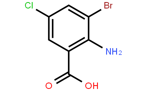 2-Amino-3-bromo-5-chlorobenzoic acid