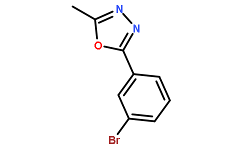 2-(3-Bromophenyl)-5-methyl-1,3,4-oxadiazole