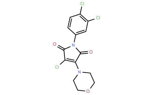 3-氯-1-(3,4-二氯苯基)-4-(4-吗啉基)-1H-吡咯-2,5-二酮