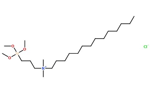 TETRADECYLDIMETHYL(3-TRIMETHOXYSILYLPROPYL)AMMONIUM CHLORIDE