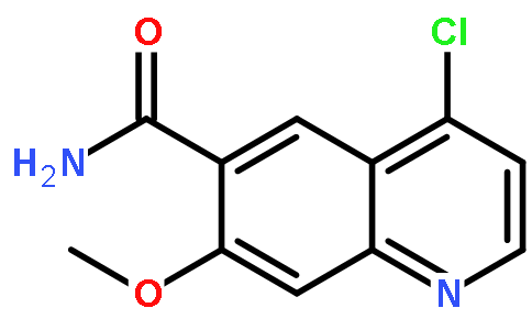 4-chloro-7-Methoxyquinoline-6-carboxaMide