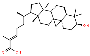 (3BETA，24E)-3-羟基-9，19-环羊毛甾-24-烯-26-酸