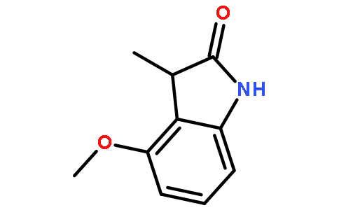 2H-INDOL-2-ONE,1,3-DIHYDRO-4-METHOXY-3-METHYL-
