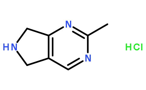 2-Methyl-6,7-dihydro-5H-pyrrolo[3,4-d]pyriMidine hydrochloride