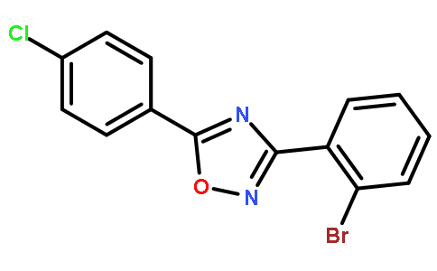 3-(2-Bromophenyl)-5-(4-chlorophenyl)-1,2,4-oxadiazole