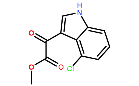methyl 2-(4-chloro-1H-indol-3-yl)-2-oxoacetate
