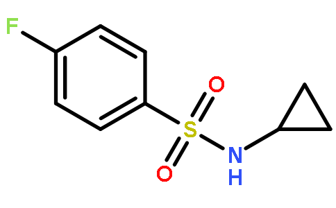 N-Cyclopropyl-4-fluorobenzenesulfonamide