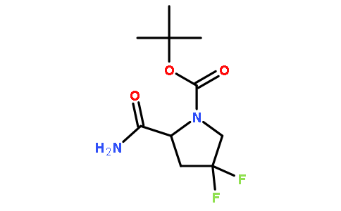 Boc-4,4-difluoro-l-prolinamide