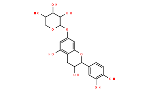 2-[2-(3,4-dihydroxyphenyl)-3,5-dihydroxy-chroman-7-yl]oxyoxane-3,4,5-triol