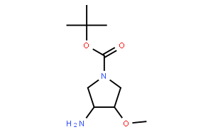反式-3-氨基-4-甲氧基吡咯烷-1-甲酸叔丁酯