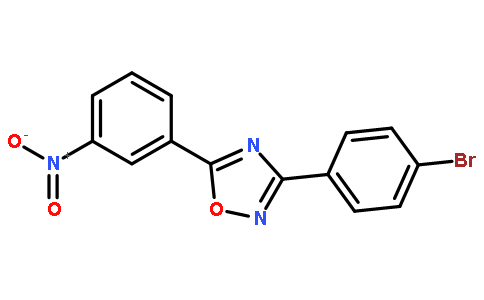 3-(4-BROMOPHENYL)-5-(3-NITROPHENYL)-1,2,4-OXADIAZOLE