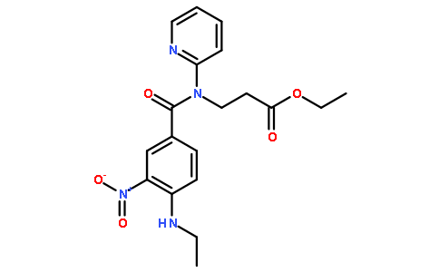 3-(4-(甲基氨基)-3-硝基-N-(吡啶-2-基)苯甲酰氨基)丙酸乙酯
