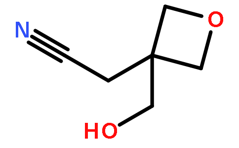 2-(3-(Hydroxymethyl)oxetan-3-yl)acetonitrile