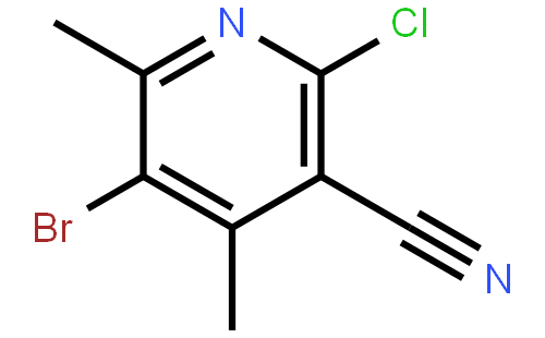 5-Bromo-2-chloro-4,6-dimethylnicotinonitrile
