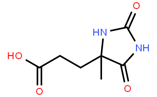 3-(4-Methyl-2,5-dioxoimidazolidin-4-yl)propanoic acid
