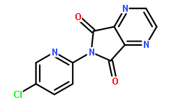 6-(5-氯-2-吡啶基)-5.7-二氧-5H-吡咯并[3.4-6]吡嗪