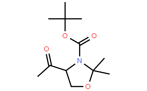 tert-Butyl 4-acetyl-2,2-dimethyloxazolidine-3-carboxylate