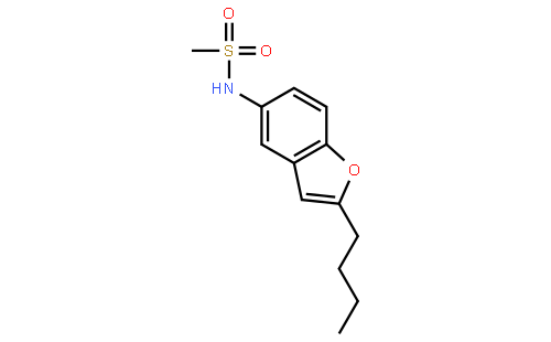 2-丁基-5-甲磺酰胺基-苯并呋喃