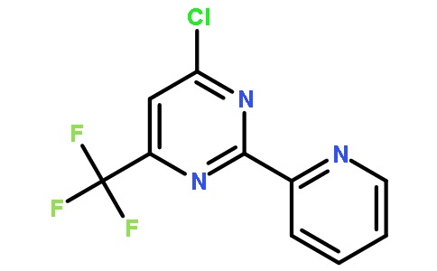 4-Chloro-2-(2-pyridinyl)-6-(trifluoromethyl)-pyrimidine