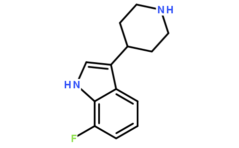 7-Fluoro-3-(piperidin-4-yl)-1H-indole