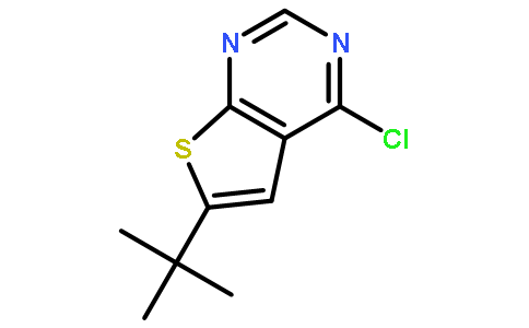 6-Tert-Butyl-4-Chlorothieno[2,3-D]Pyrimidine