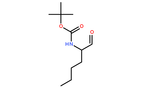 tert-butyl 1-formylpentylcarbamate