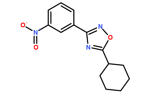5-CYCLOHEXYL-3-(3-NITROPHENYL)-1,2,4-OXADIAZOLE