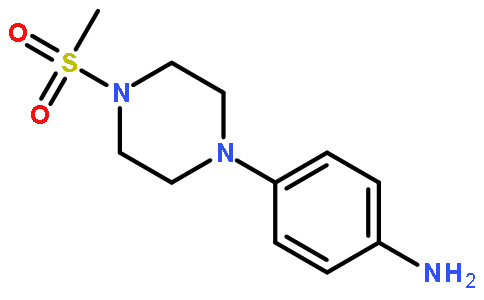 4-(4-(Methylsulfonyl)piperazin-1-yl)aniline