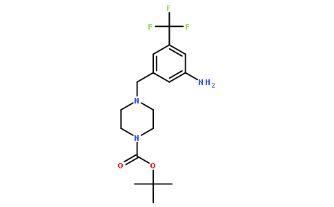 3-(4-Boc-piperazin-1-yl-methyl)-5-trifluoromethylaniline
