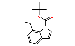 7-(溴甲基)-1H-吲哚-1-羧酸 1,1-二甲基乙酯