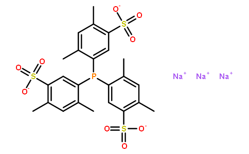 三(2,4-二甲基苯基)磷化氢-5,5',5''-三磺酸三钠盐