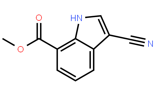 Methyl 3-cyano-1H-indole-7-carboxylate