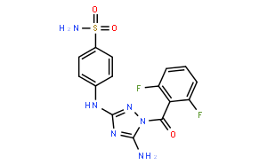 4-[[5-Amino-1-(2,6-difluorobenzoyl)-1H-1,2,4-triazol-3-yl]amino]benzenesulfonamide