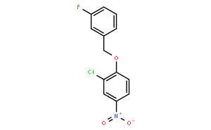 2-Chloro-1-((3-fluorobenzyl)oxy)-4-nitrobenzene