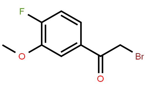 2-Bromo-1-(4-fluoro-3-methoxyphenyl)ethanone