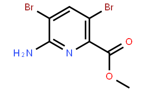 6-氨基-3,5-二溴吡啶甲酸甲酯